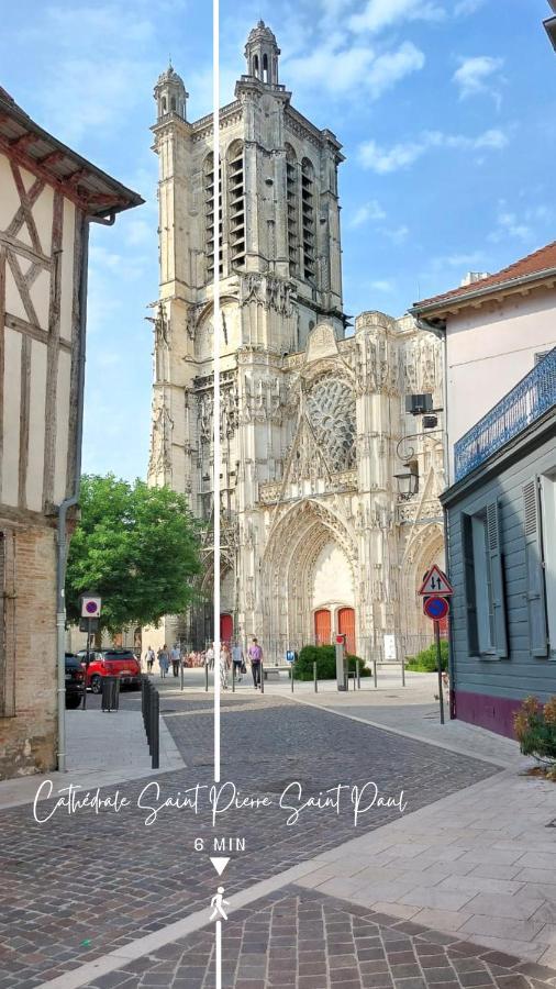 Vila Le Cordelier - Jardin En Plein Centre - Quais De Seine Troyes Exteriér fotografie
